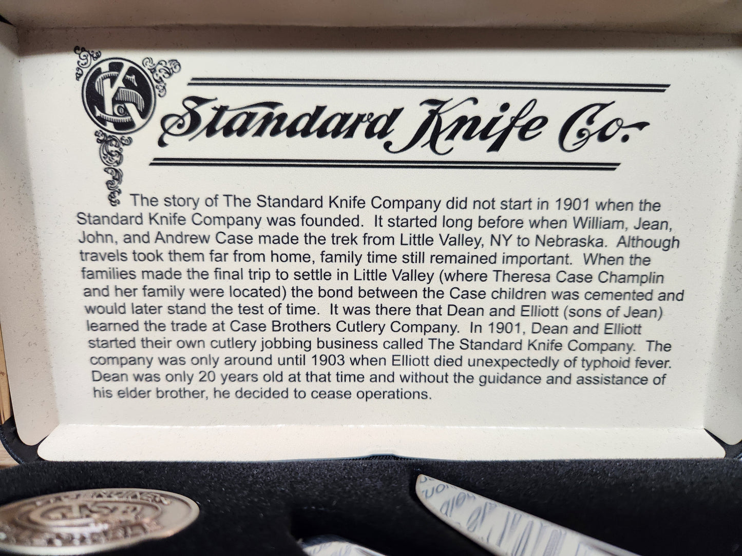 Case XX Standard Knife Co Trapper Family Brands ADE 52018 #71 of 350