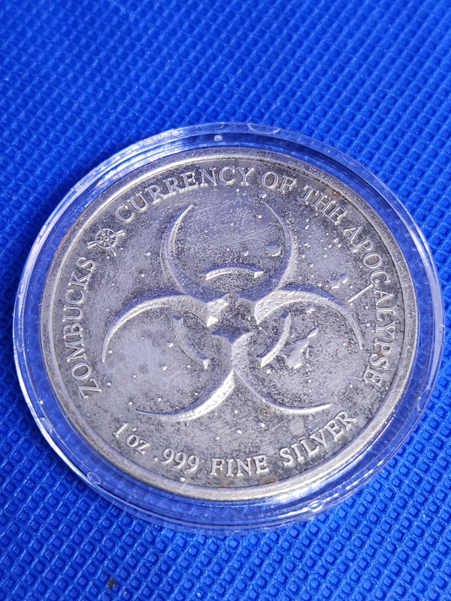 2017 Morgue Anne 50 Zombucks Currency 1 oz. .999 Fine Silver