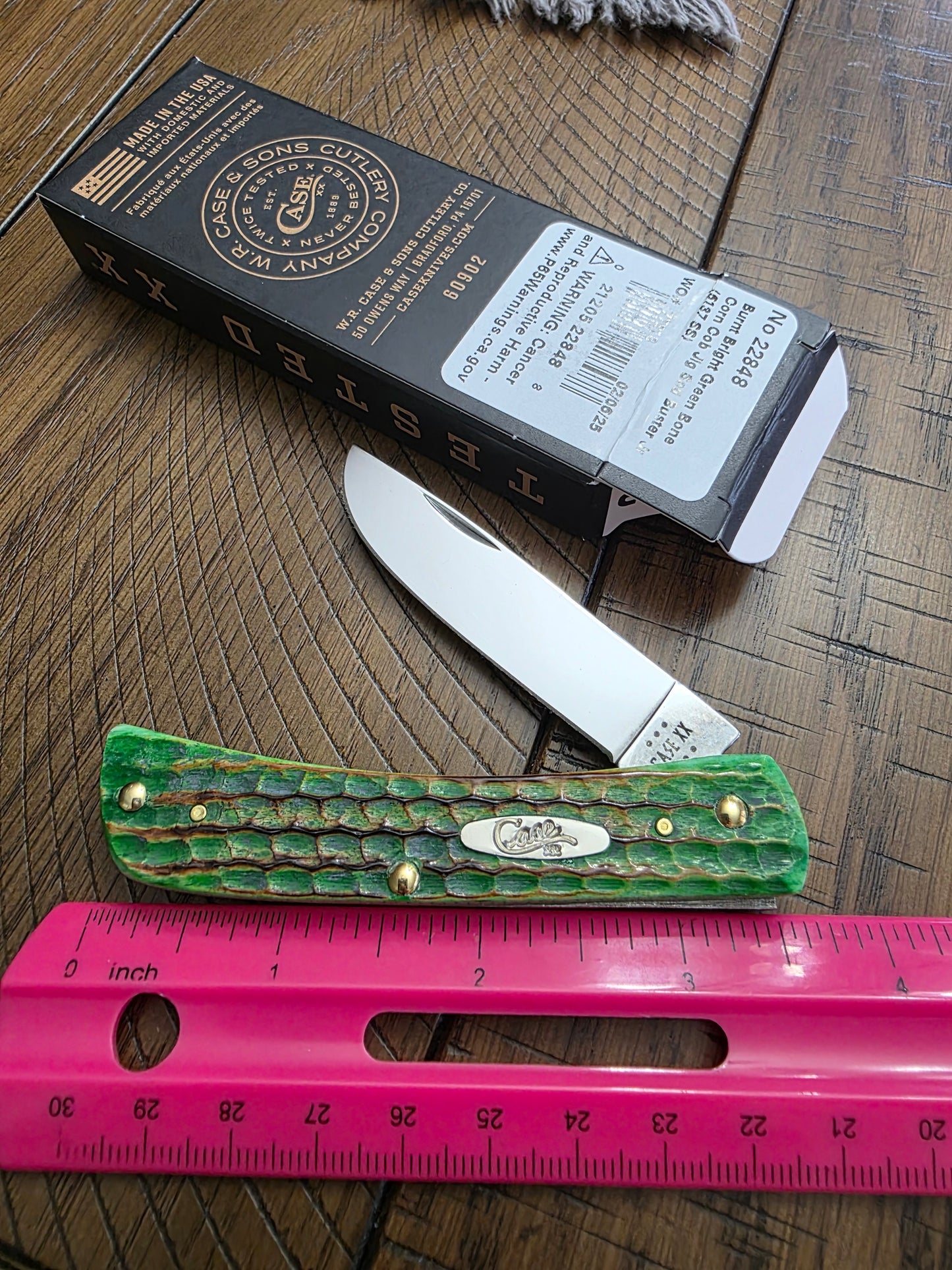 2025 Case XX Burnt Lizard Skin Sod Buster JR 22848 Shepherd Hills Exclusive