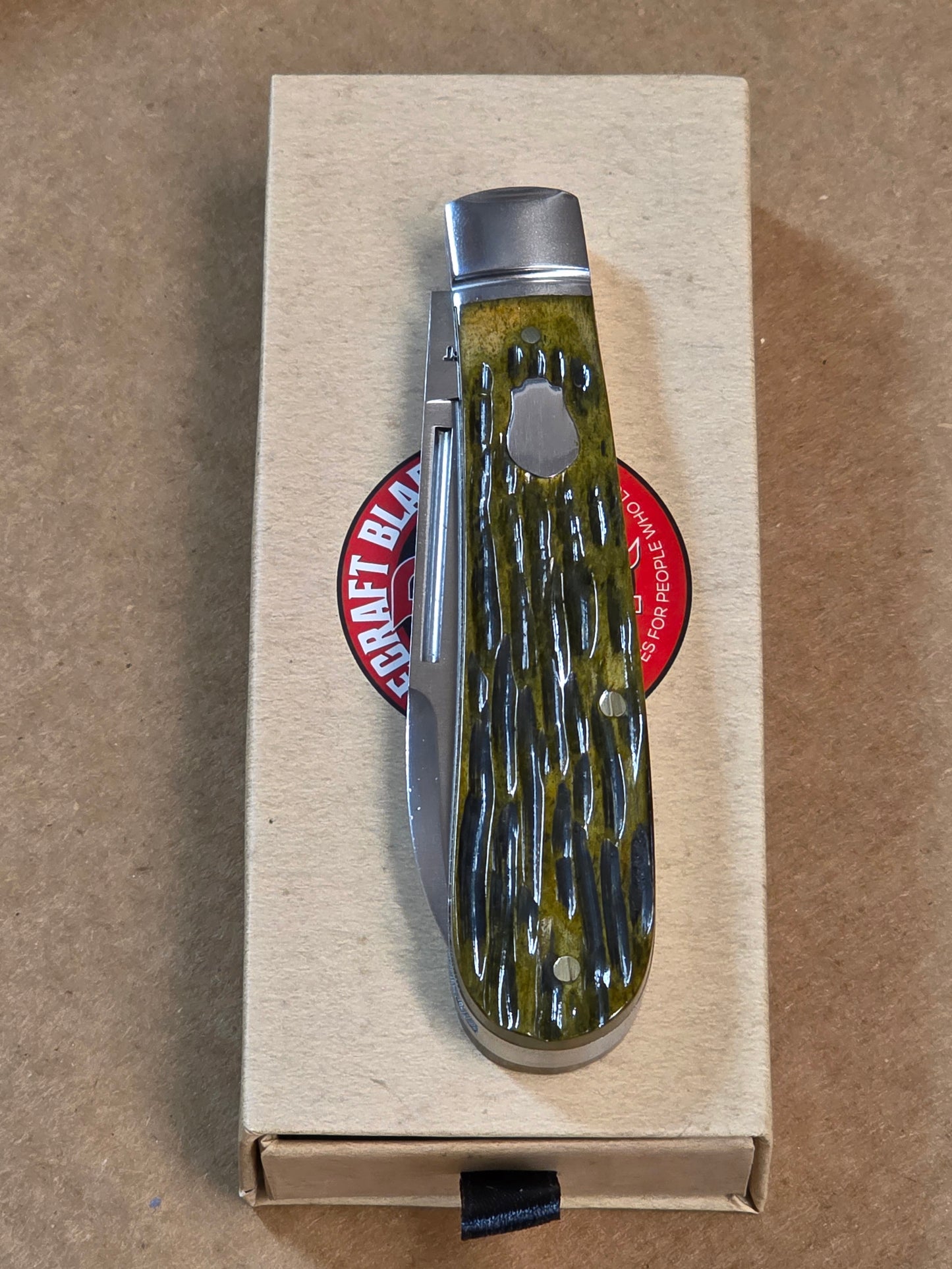 RoseCraft - Nolichucky Jack Vintage Jig Bone Handle - RCT011-VJB