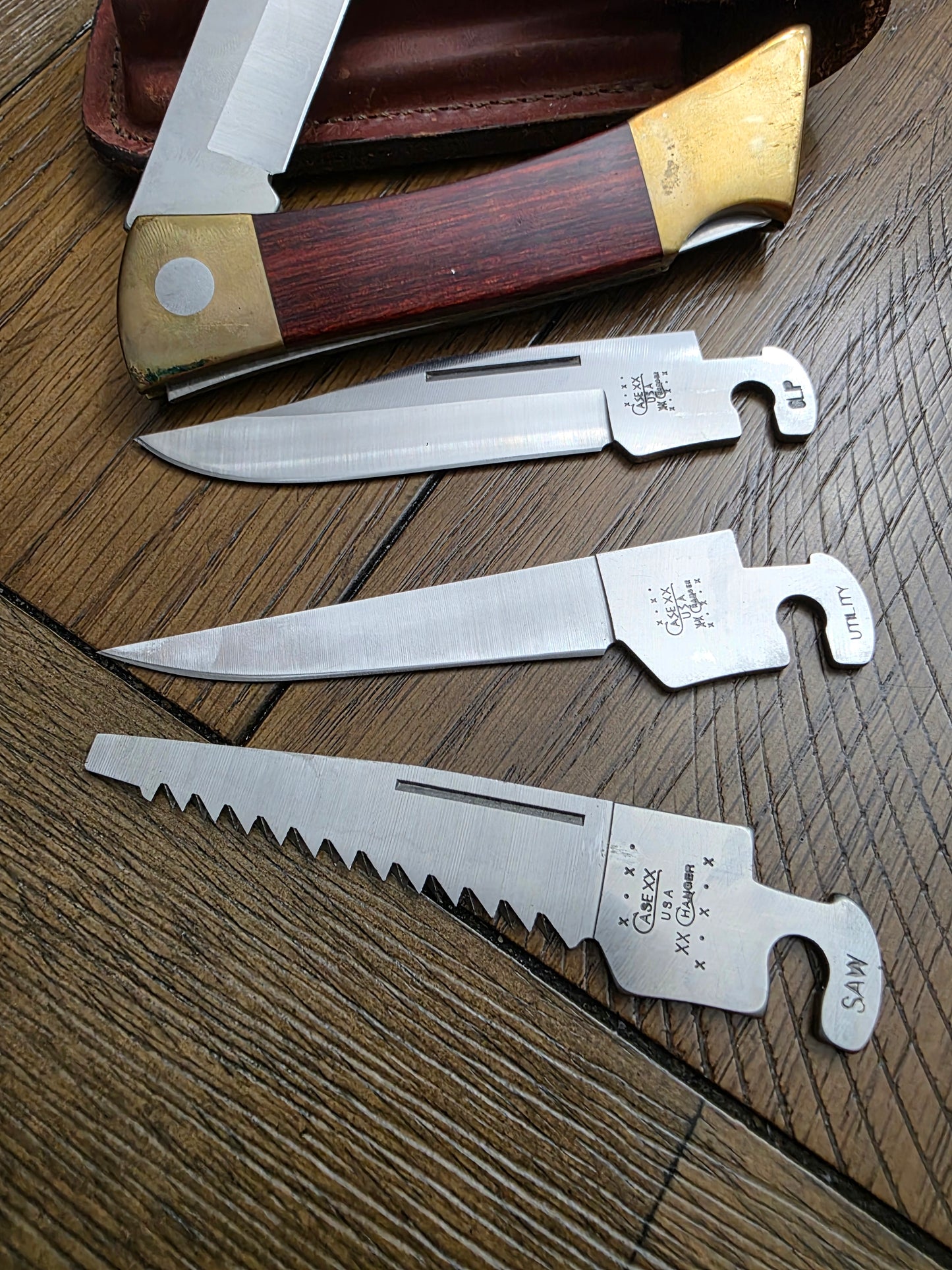 2001 Case XX XX-CHANGER Knife with Rosewood Handles