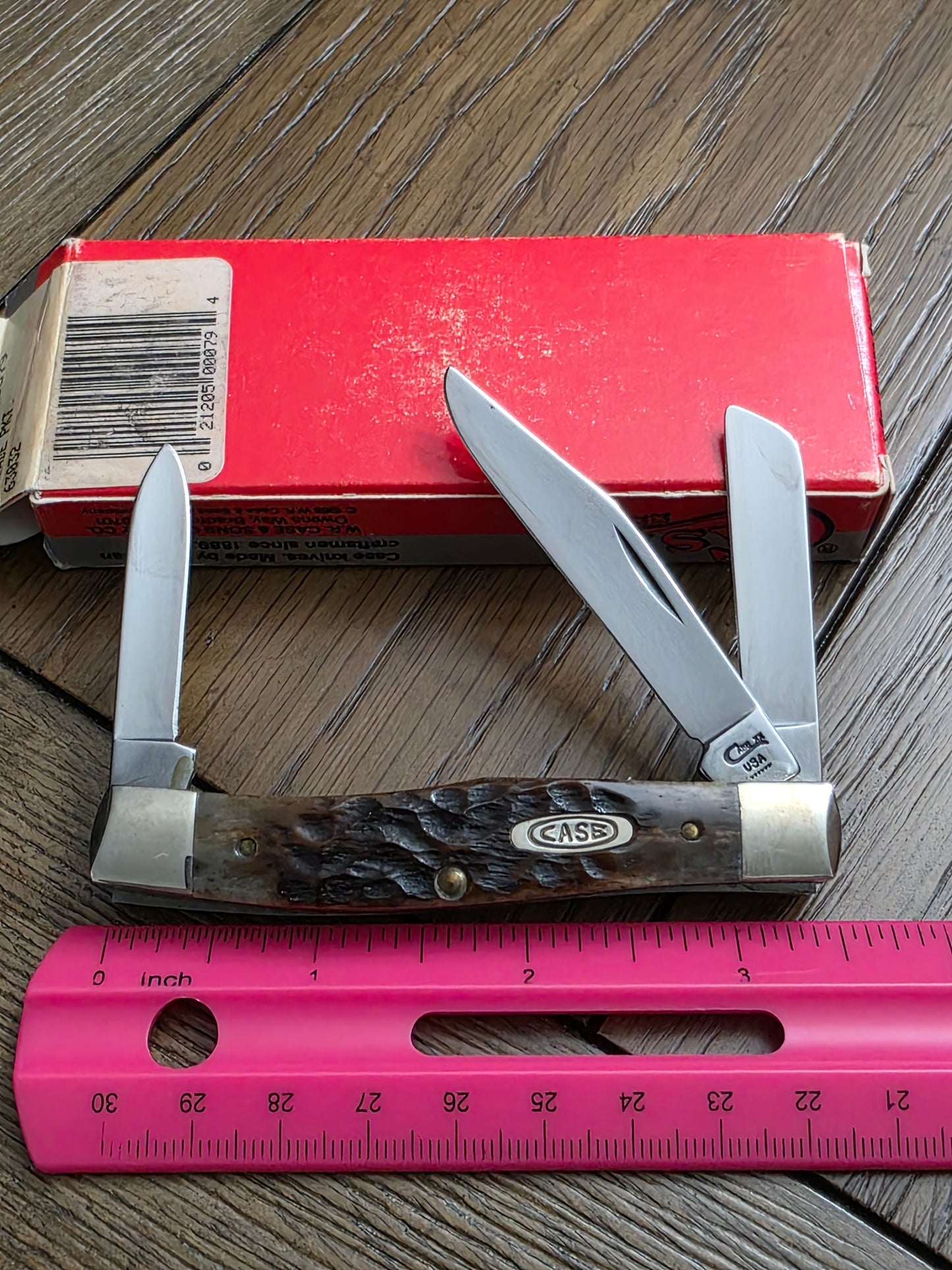 1993 Case XX Stockman 079 63032 Brown Jig Bone