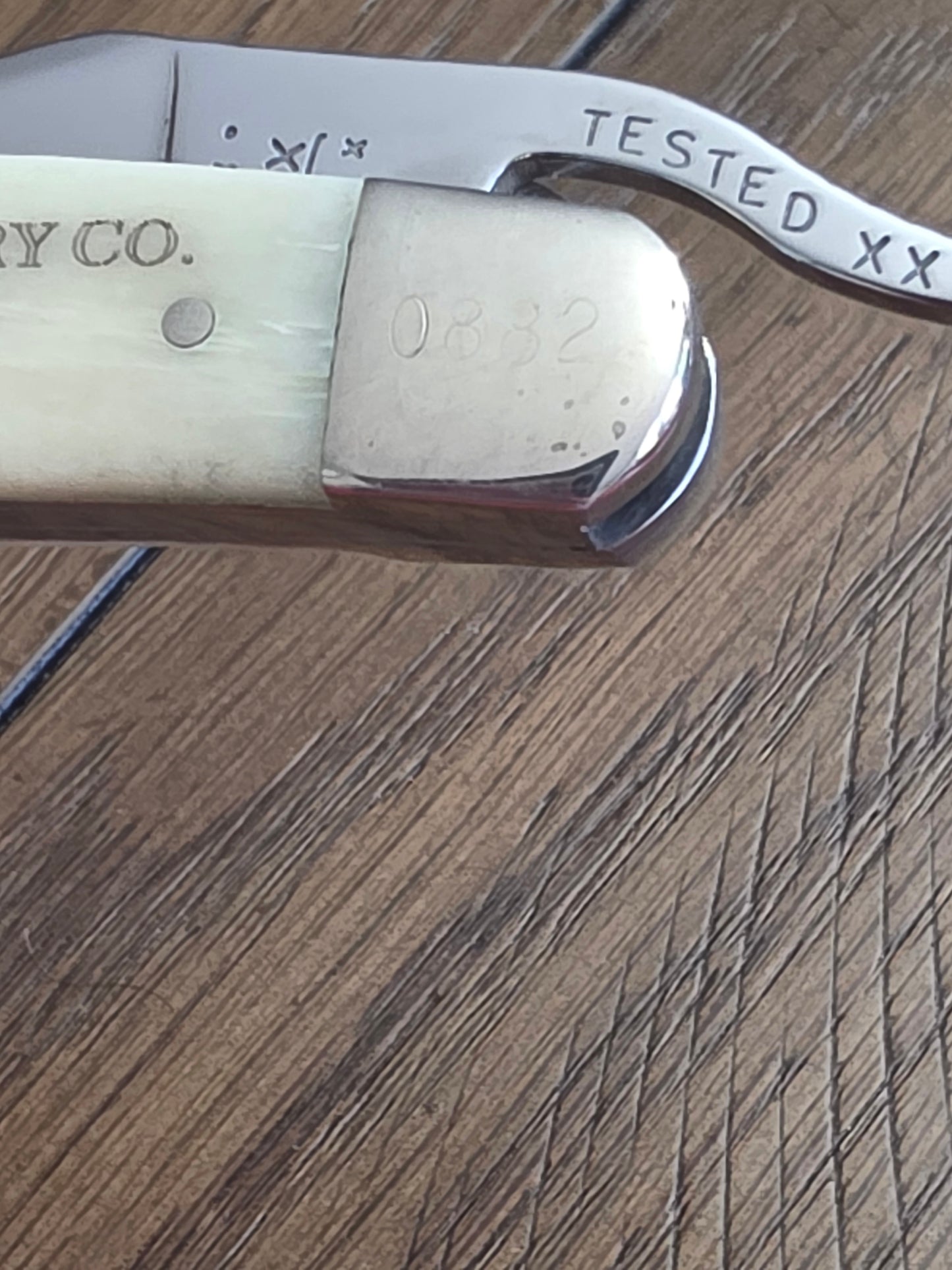 2000 Case XX Russlock Smooth Bone 2000 Celebration Knife