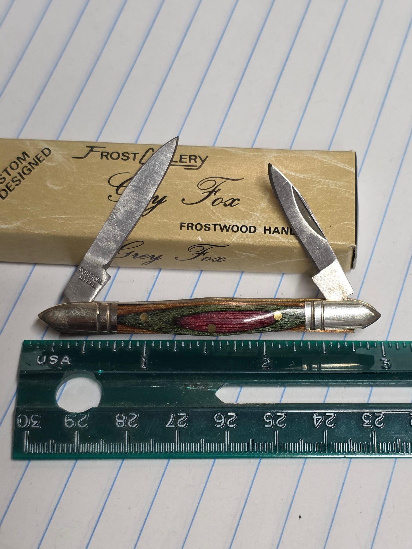 Frost Cutlery Grey Fox Vintage Japan Cutlery No.17-507FW