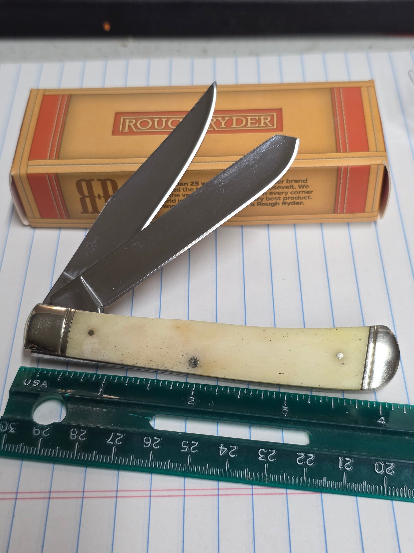 Rough Ryder 2026 Trump Knife FAFO Custom Etched RR22034W - FAFO