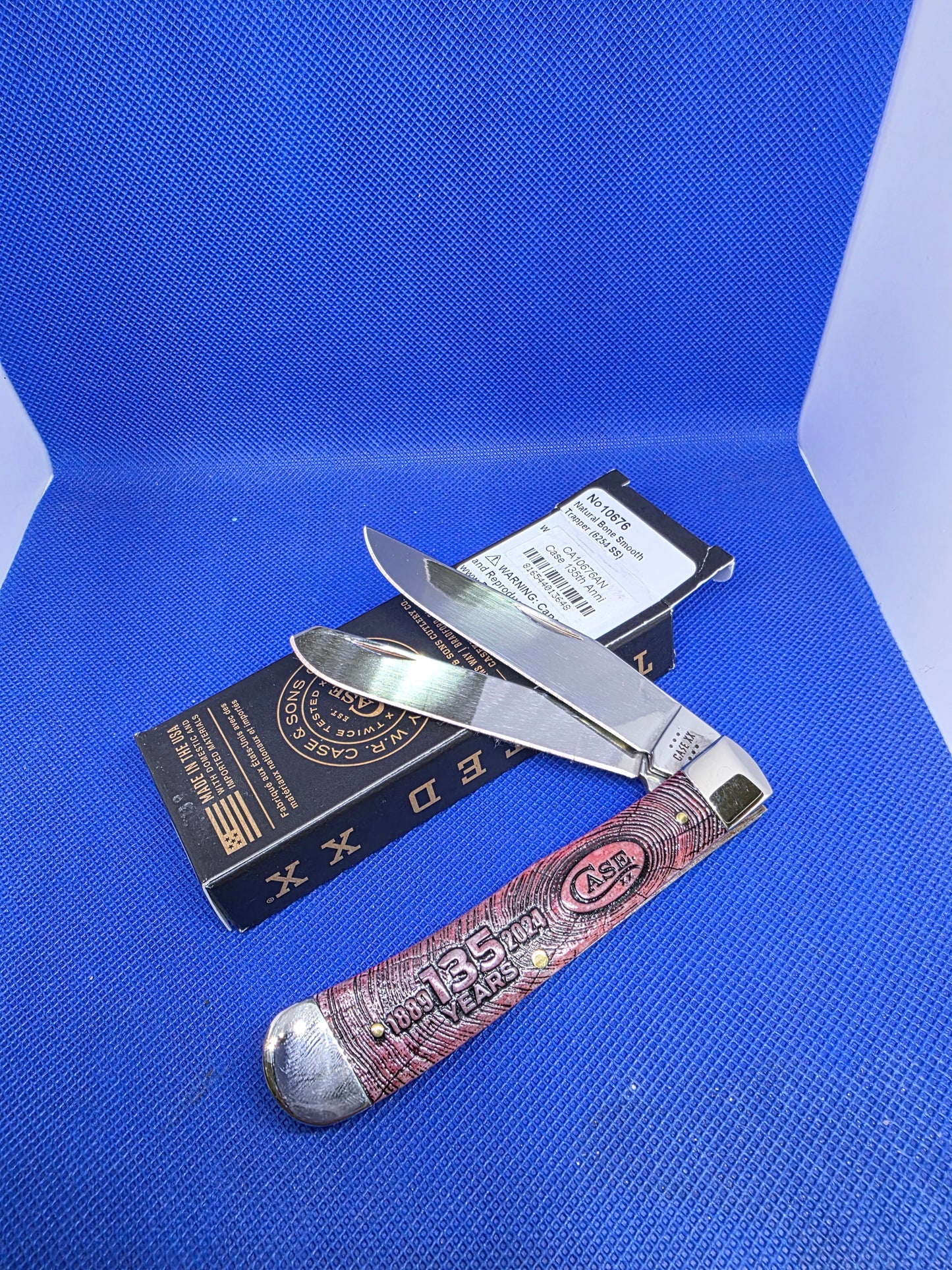 2024 Case XX 135th Anniversary Trapper CA10676AN SMKW Exclusive