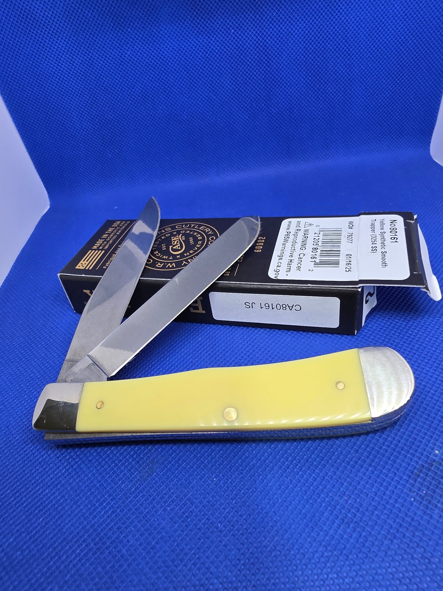 2025 Case XX Yellow Trapper Jesus Saves 80161 JS SFO
