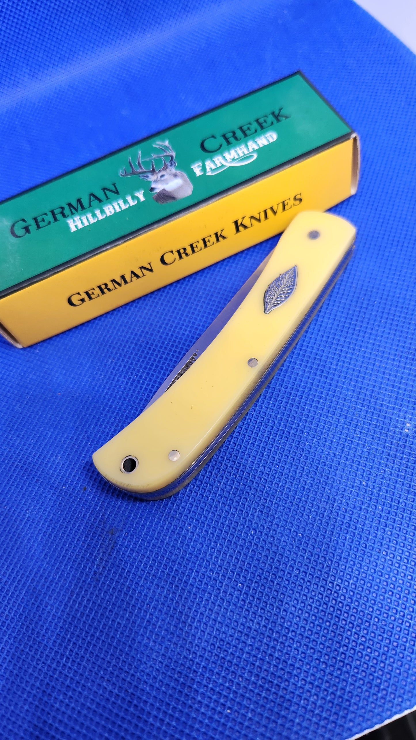The Hillbilly Farmhand - Yellow Synthetic Handles - GCFH037YW
