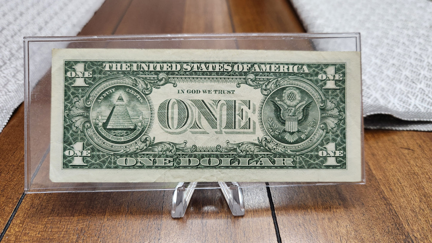 $1 Dollar Federal Reserve Star Note 2017