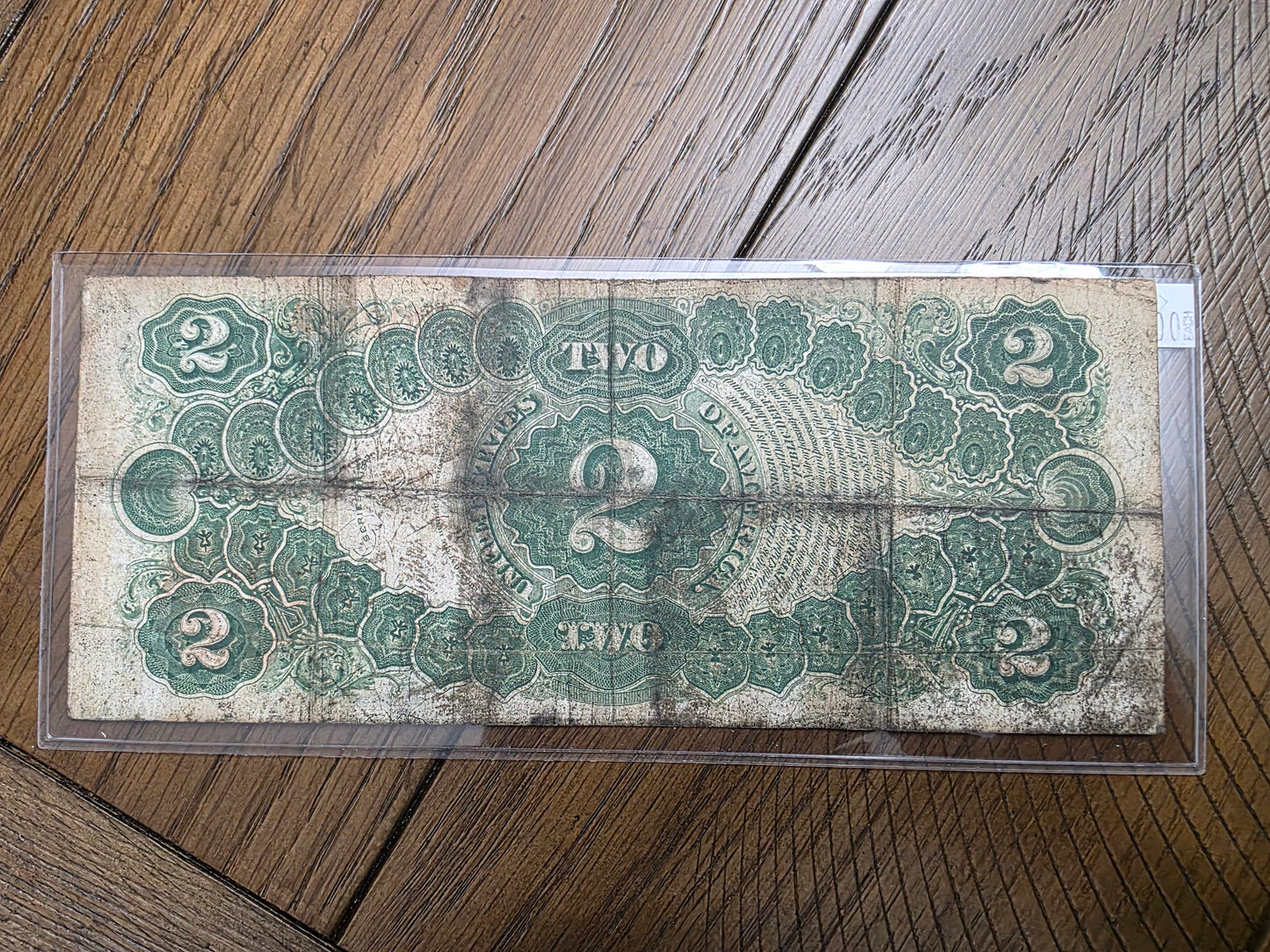 1917 Series $2 USN Two Dollar United States Note