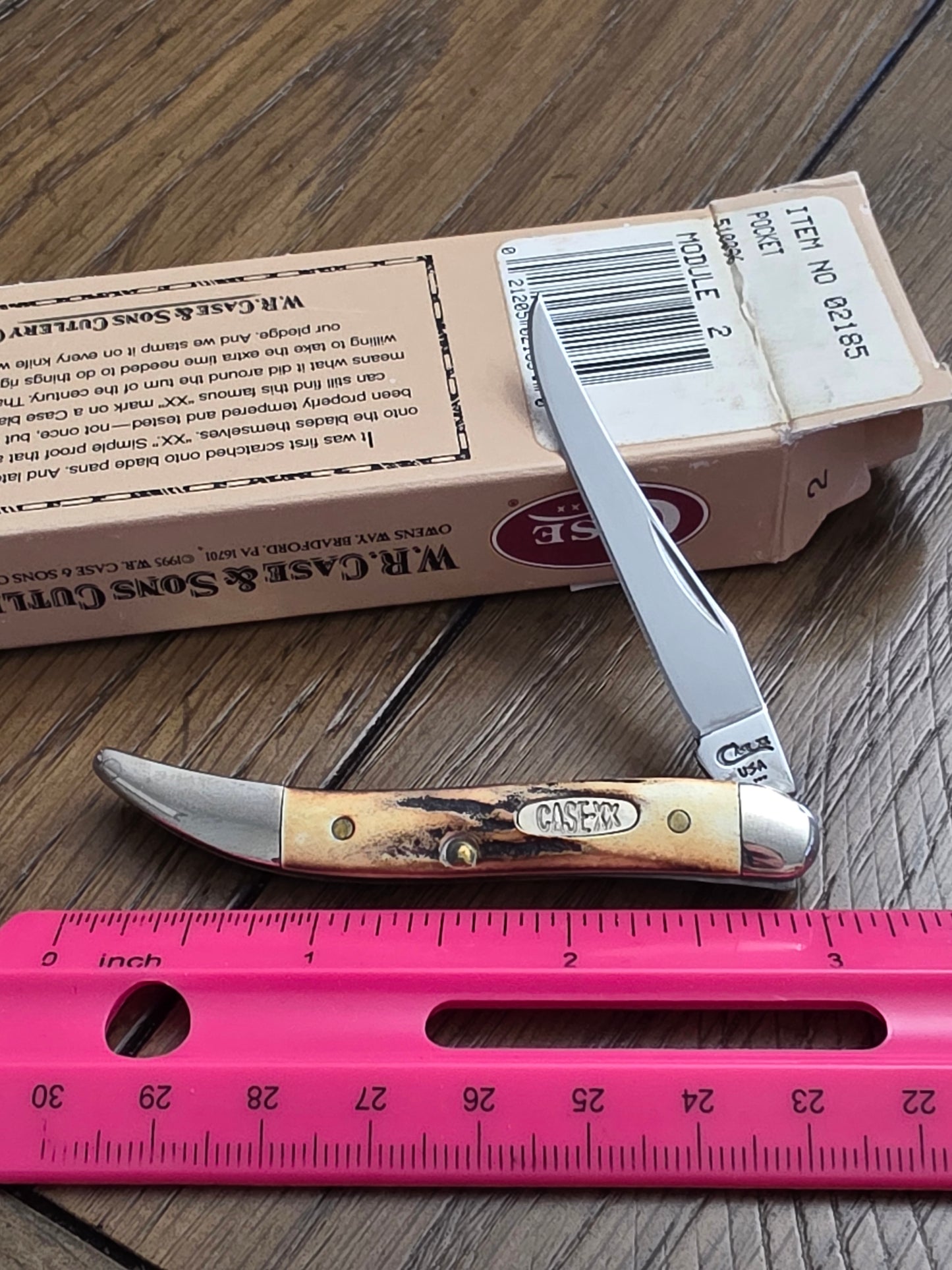 1997 Case XX 510096 Stag Tiny Toothpick Pocket Knife 02185
