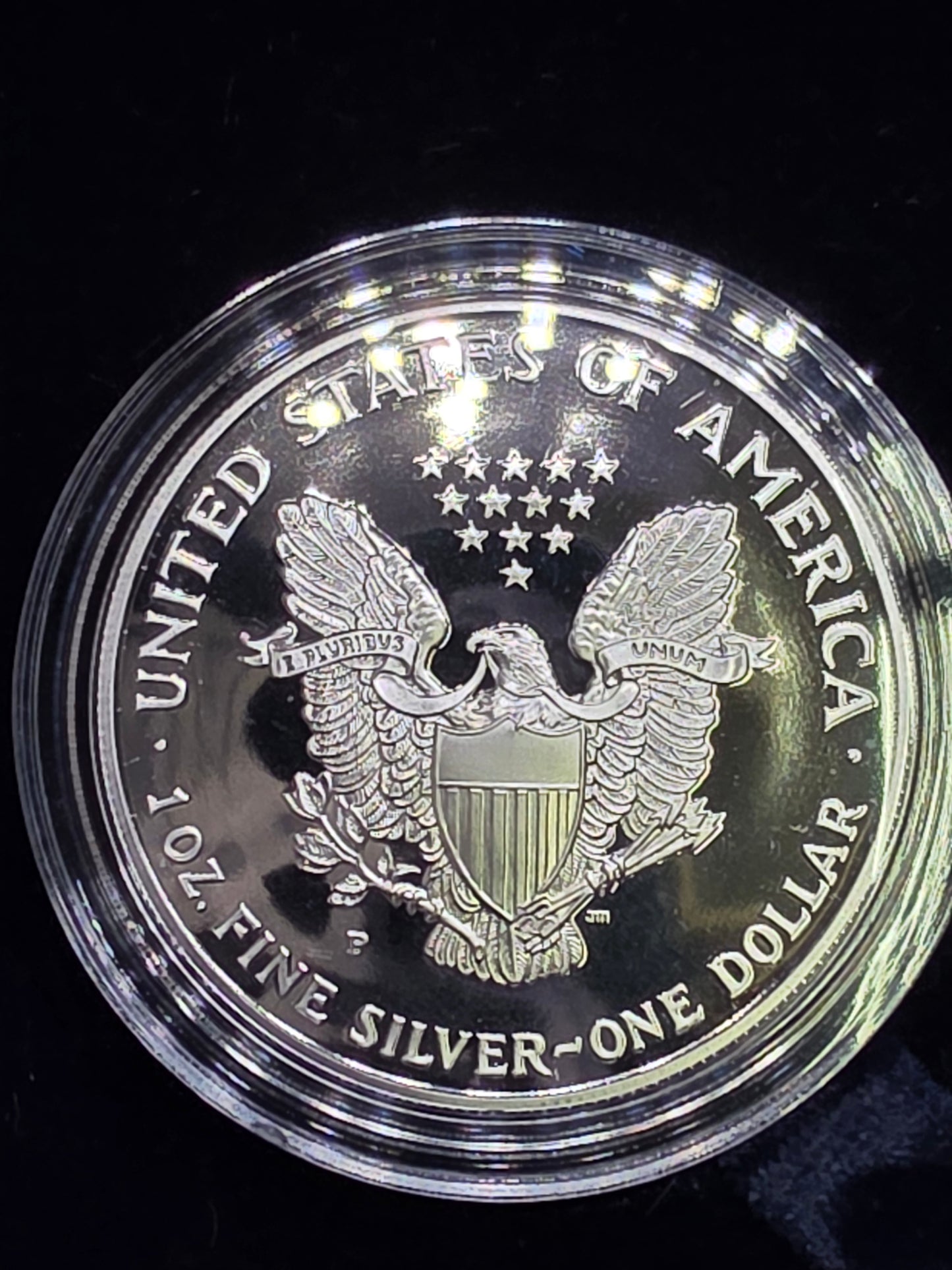1997 SAE Proof Silver American Eagle $1 New in Box