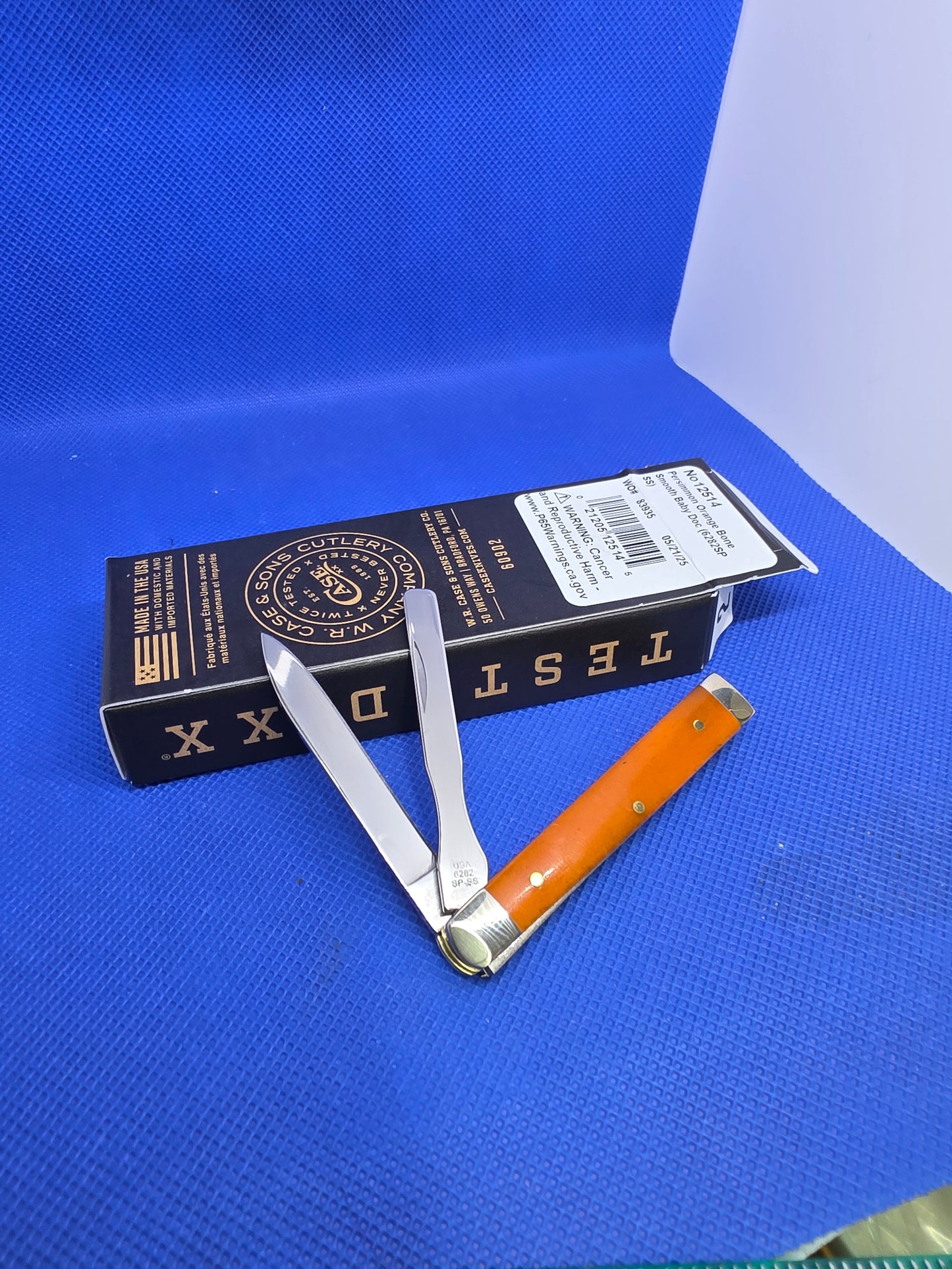 2025 Case XX Persimmon Orange Baby Doc CA12514