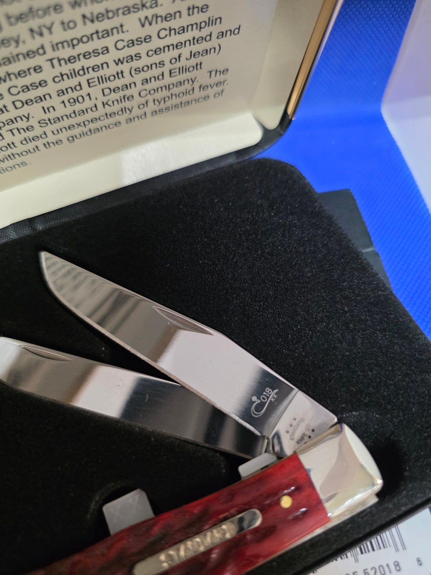 Case XX Standard Knife Co Trapper Family Brands ADE 52018 #71 of 350