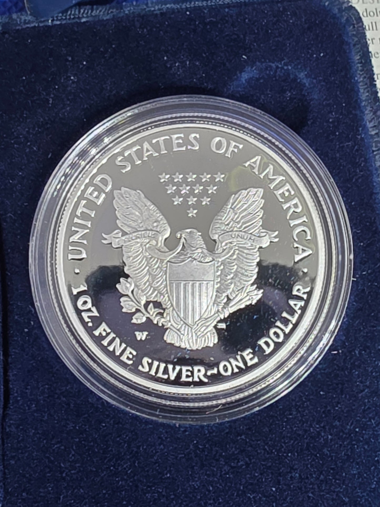 2007 SAE Proof Silver American Eagle $1 New in Box