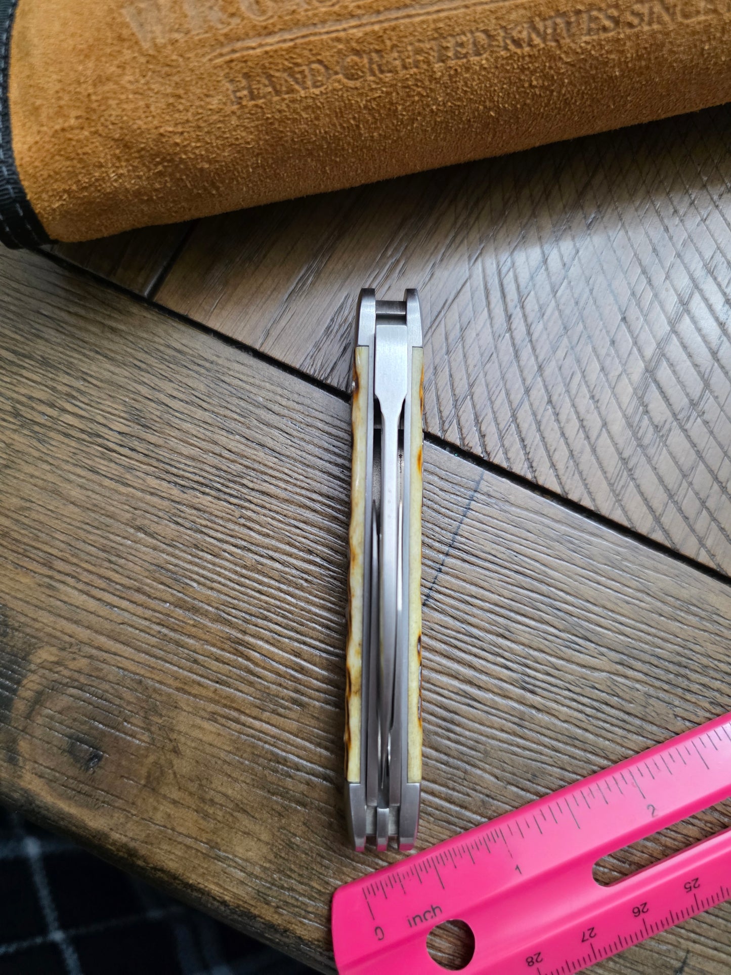 2014 Case XX Tony Bose Lockback Whittler Antique Bone 154CM - 07215