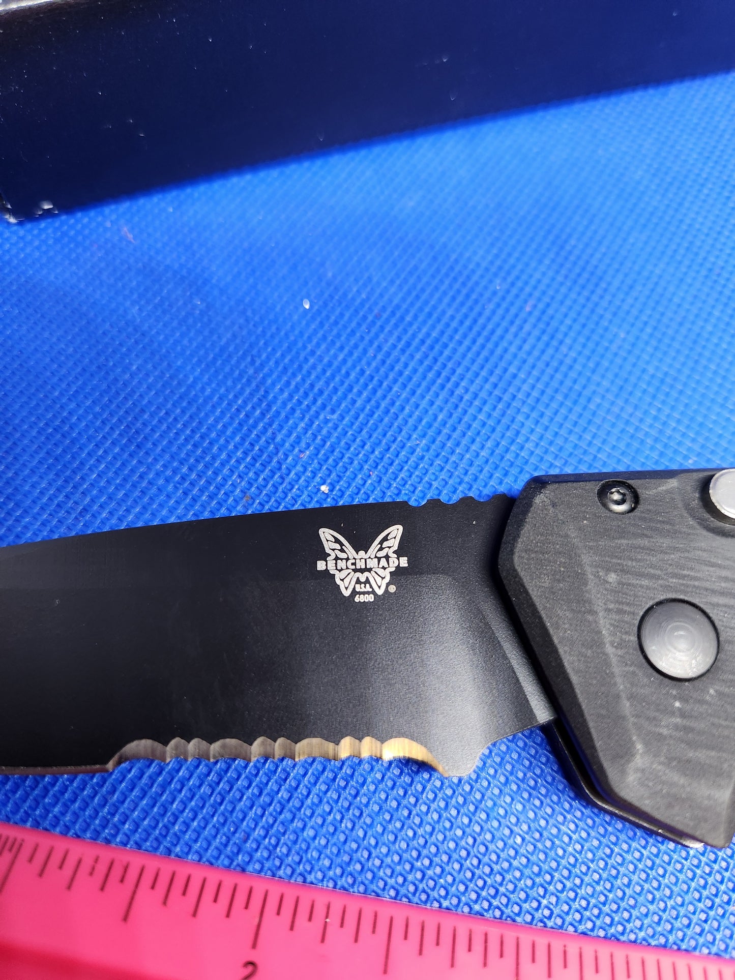 Benchmade 6800SBK XAU POMMEL PROTOTYPE