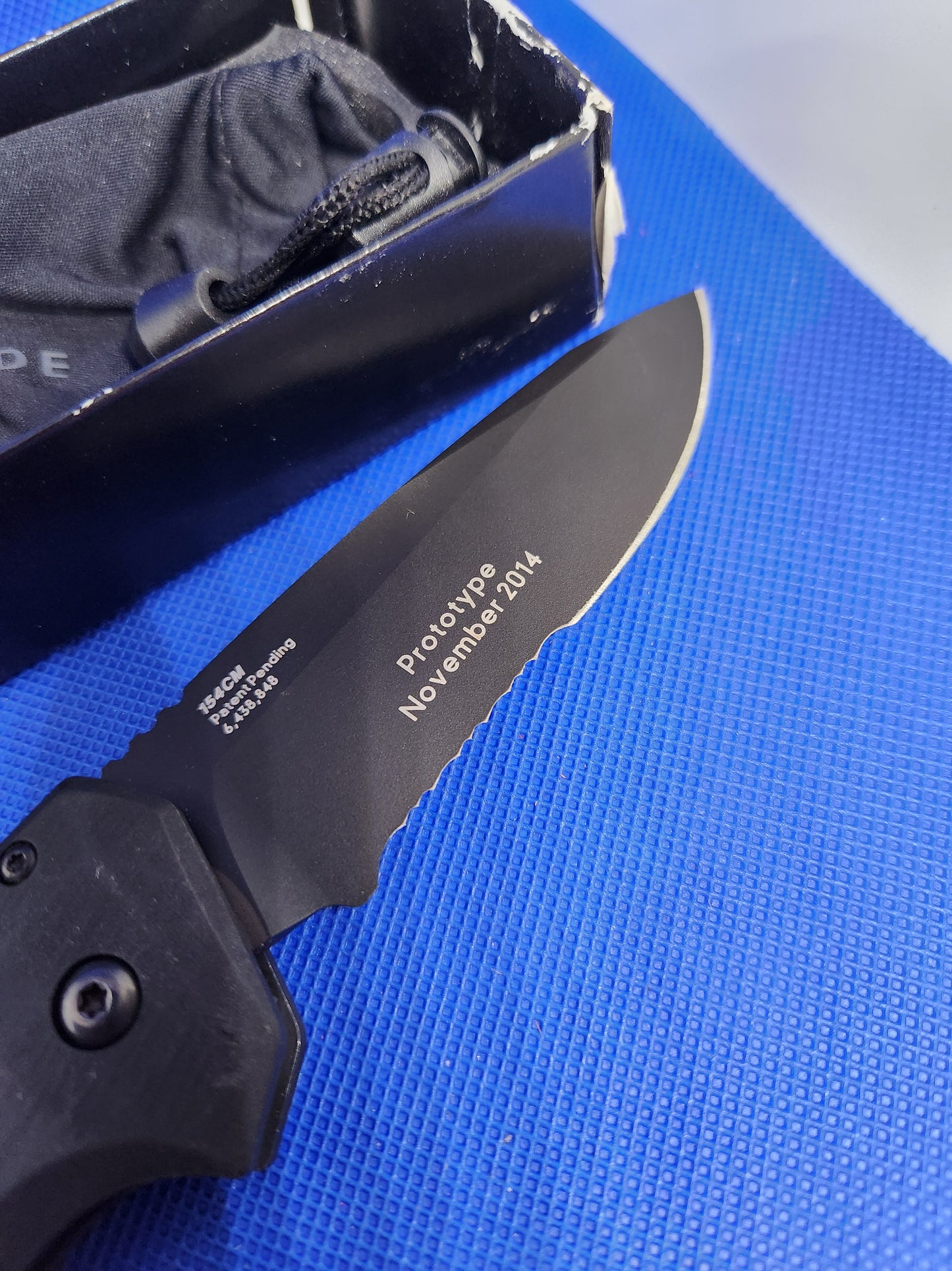 Benchmade 6800SBK XAU POMMEL PROTOTYPE