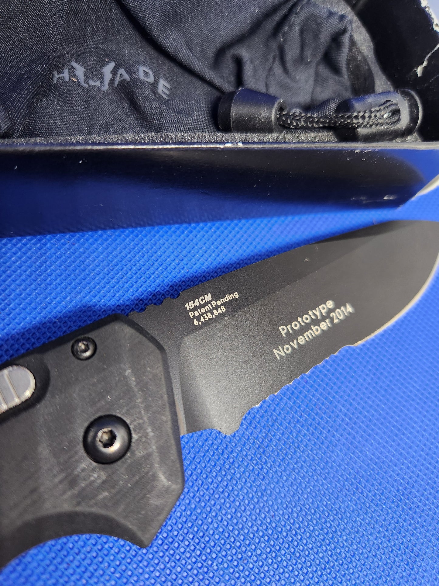 Benchmade 6800SBK XAU POMMEL PROTOTYPE