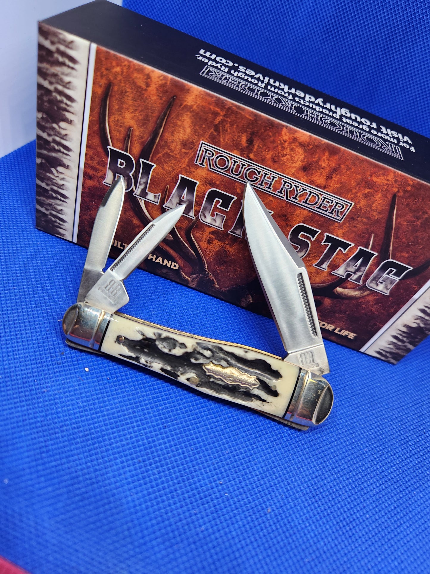 Rough Ryder Black Stag Whittler RR2574