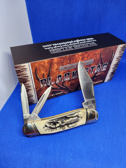 Rough Ryder Black Stag Whittler RR2575