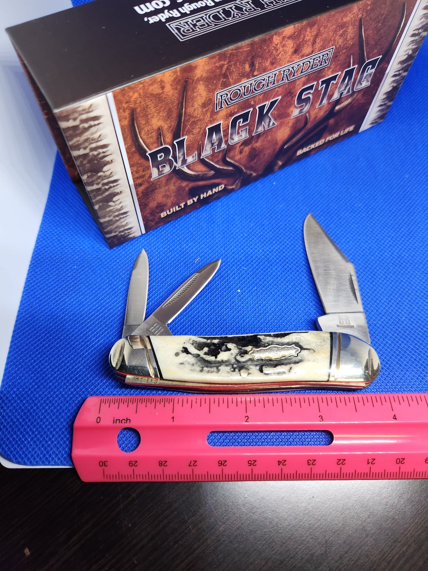 Rough Ryder Black Stag Whittler RR2575