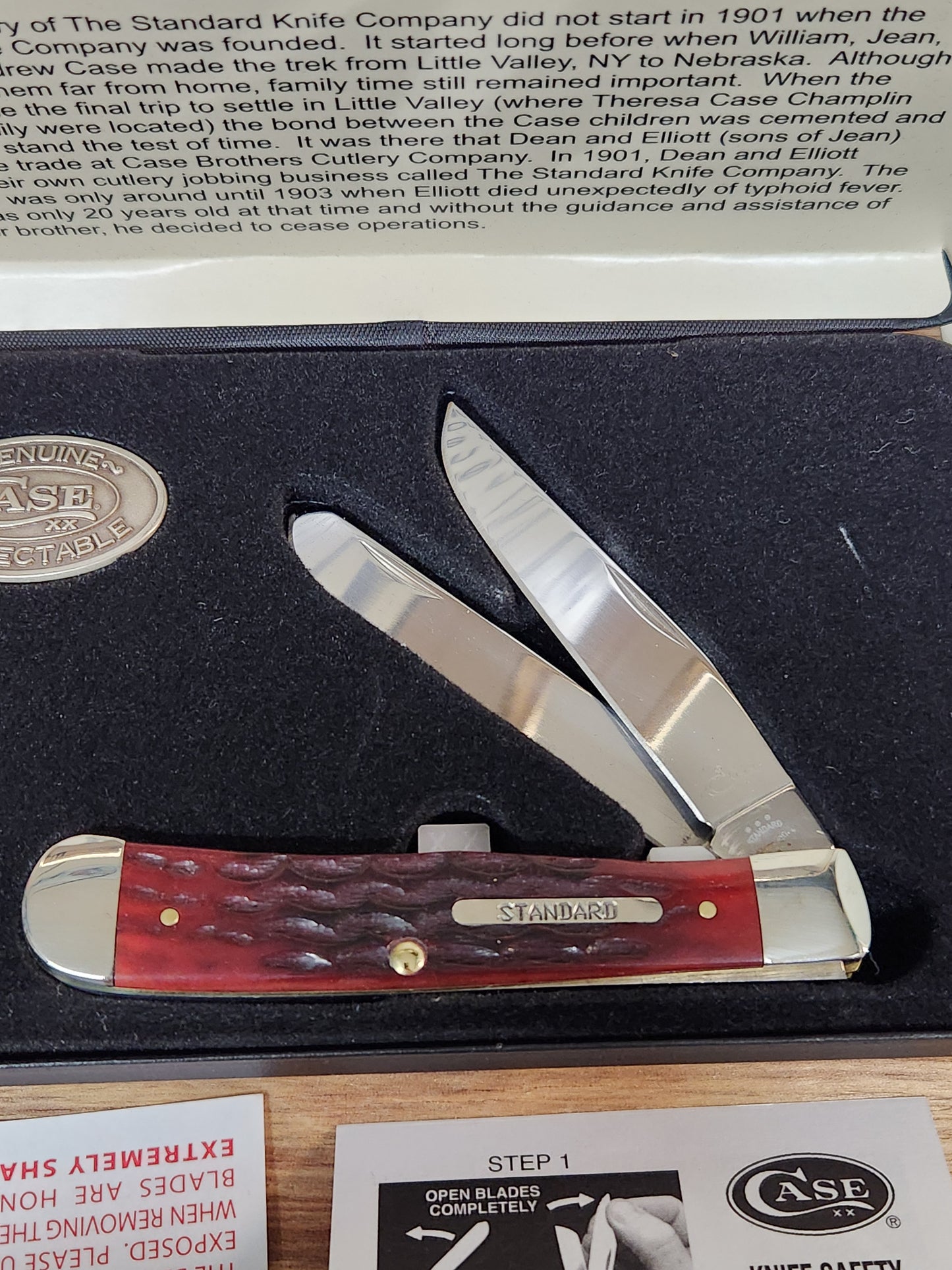 Case XX Standard Knife Co Trapper Family Brands ADE 52018 #35 of 350