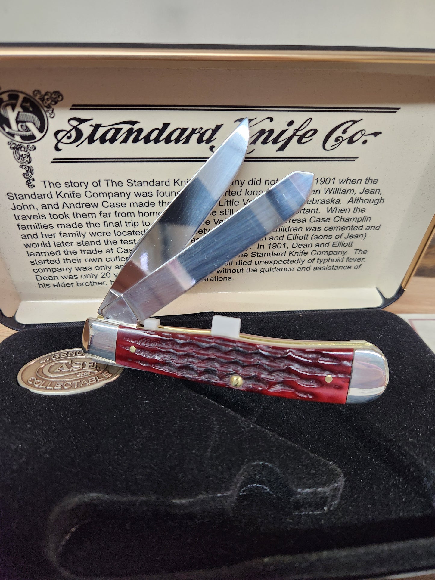 Case XX Standard Knife Co Trapper Family Brands ADE 52018 #35 of 350