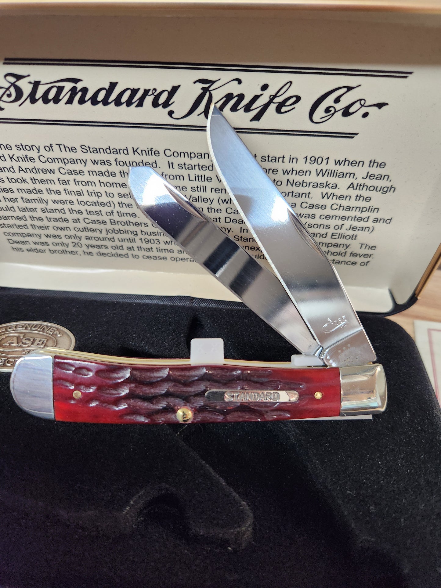 Case XX Standard Knife Co Trapper Family Brands ADE 52018 #35 of 350