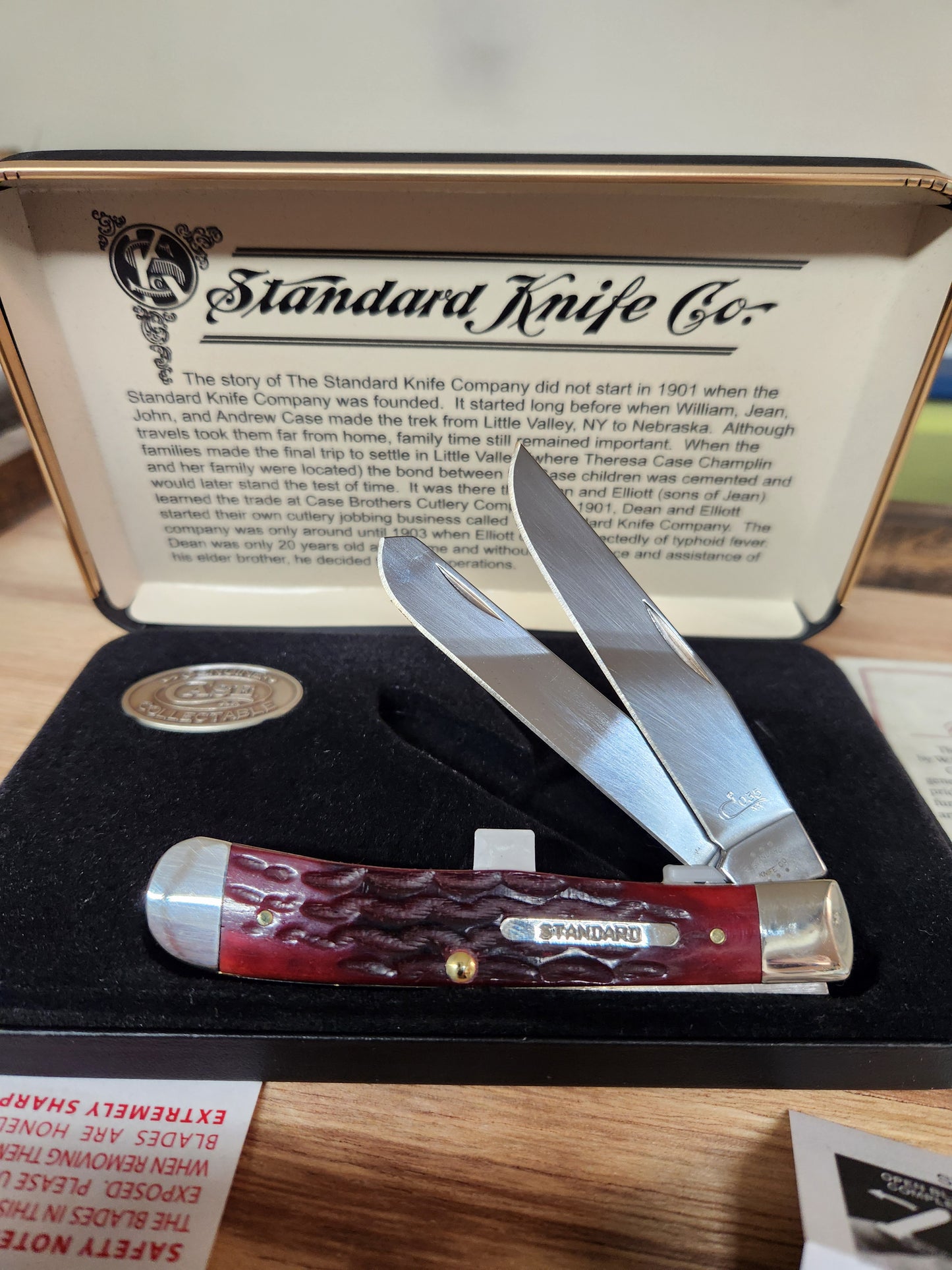 Case XX Standard Knife Co Trapper Family Brands ADE 52018 #35 of 350