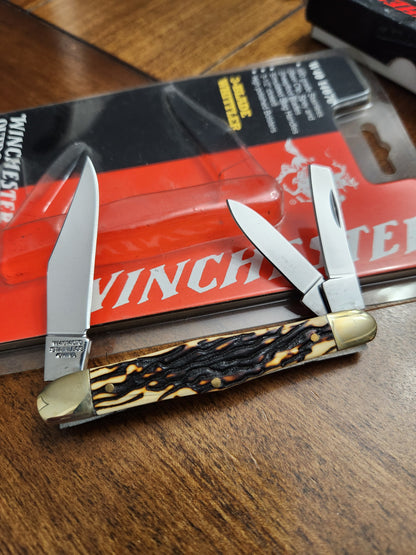 Winchester Outdoorsman 3.5" Buckstag Whittler NEW