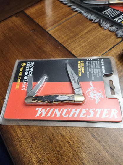 Winchester Outdoorsman 3.5" Buckstag Whittler NEW