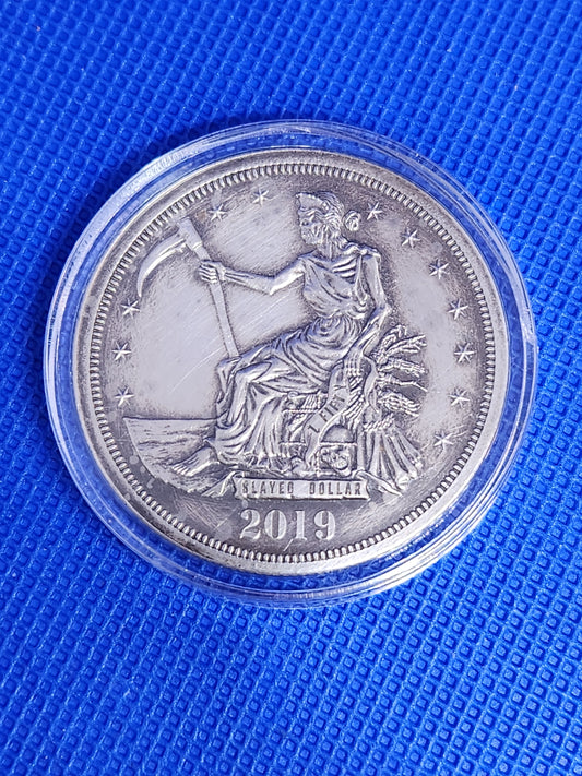 2019 Slayed Dollar Zombucks Currency 1 oz. .999 Fine Silver