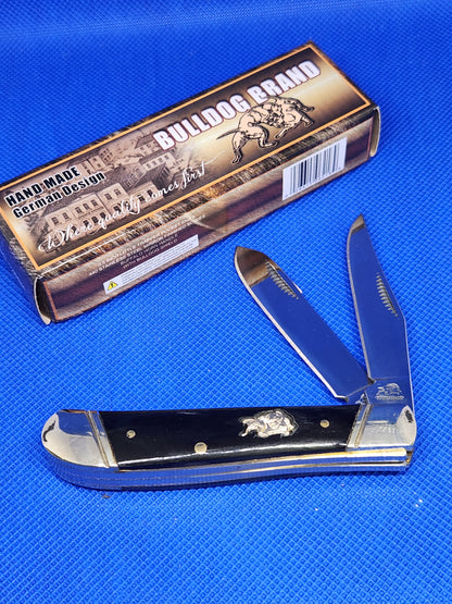 Bulldog Brand - Mini Trapper - Buffalo Horn Handles - BDG126BH