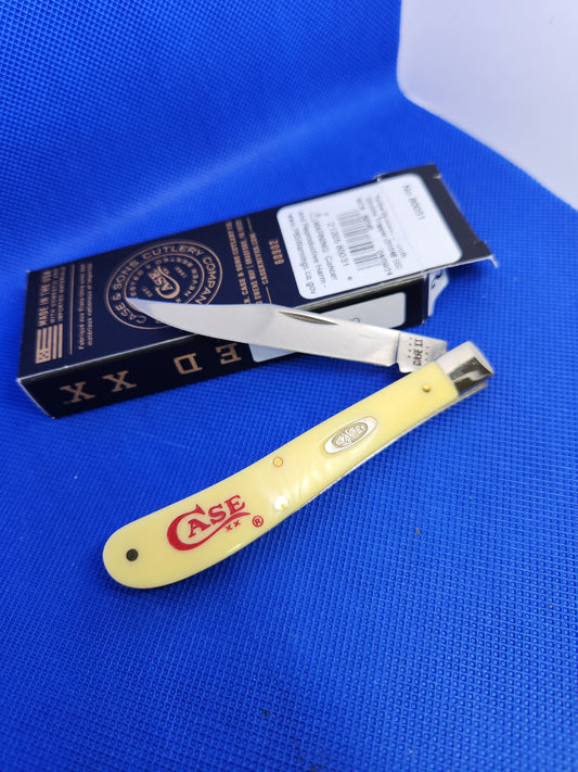 Case XX - Yellow Slimline Trapper 31048 - Case Logo - CA80031 C