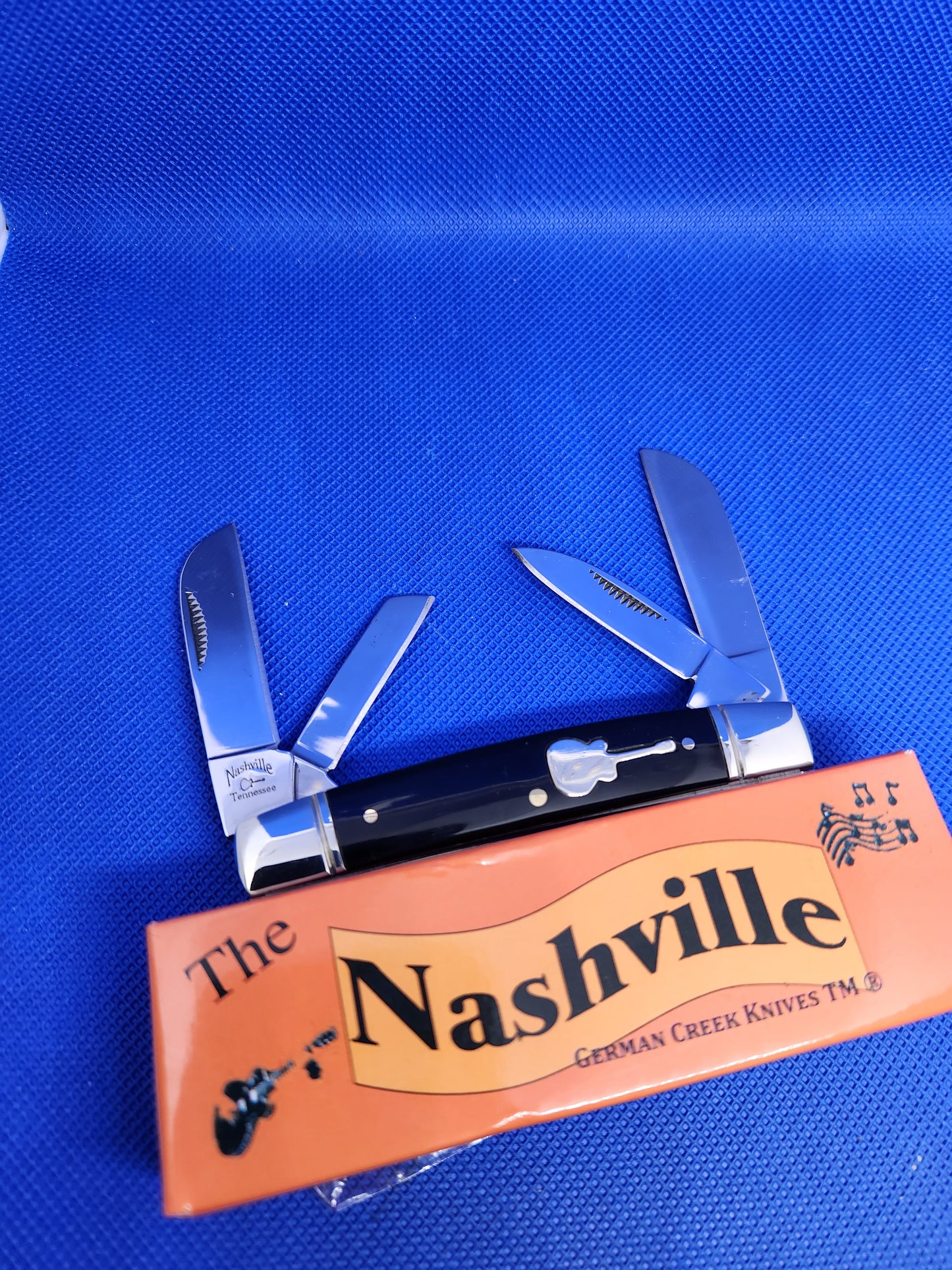 The Nashville - 4 Blade Congress - Black Synthetic Handle - EM2567011BK