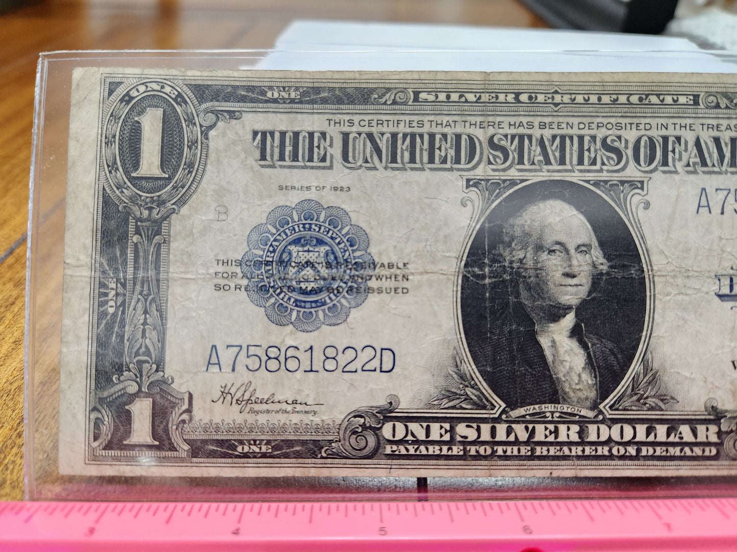 1923 $1 Large One Dollar Silver Certificate series 1923