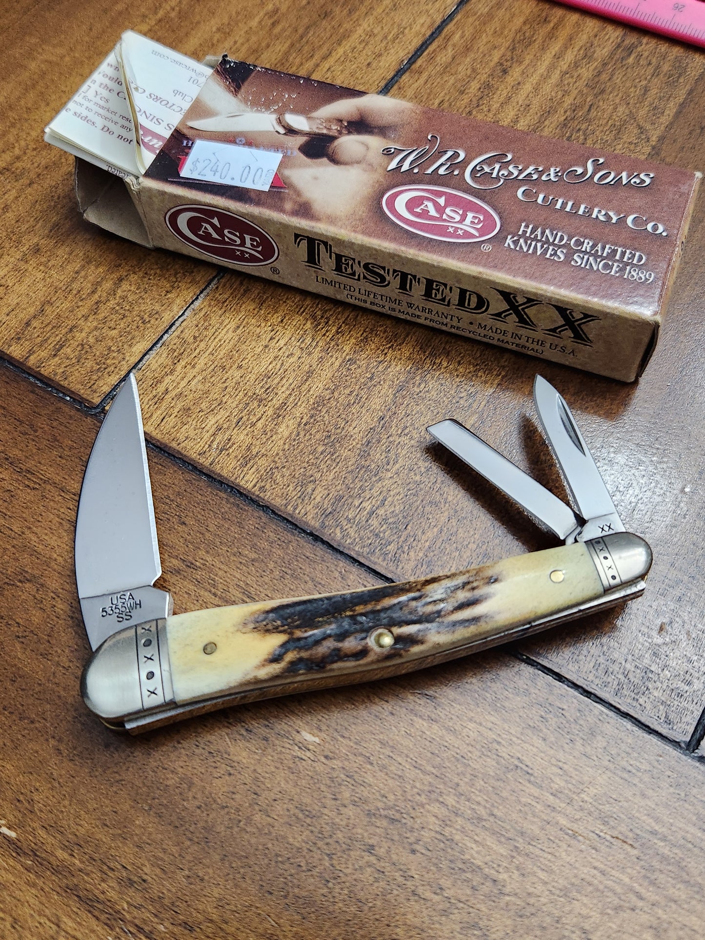 2010 Case XX Stag Seahorse Whittler 5355wh 44517