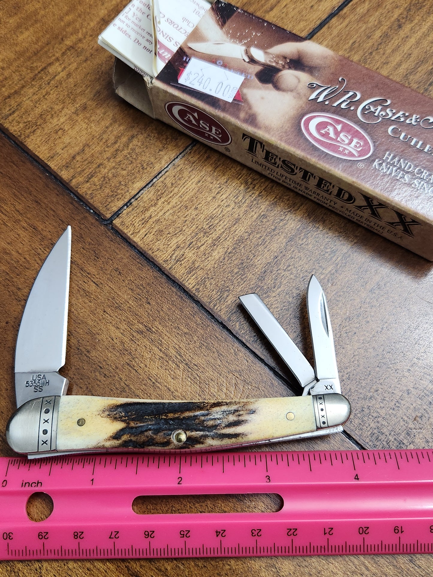 2010 Case XX Stag Seahorse Whittler 5355wh 44517