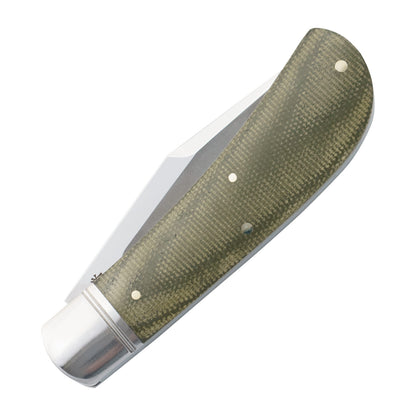 RoseCraft Hatchie River Jack - Light Green Micarta - RCT033-LGM