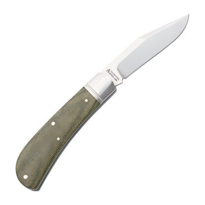 RoseCraft Hatchie River Jack - Light Green Micarta - RCT033-LGM