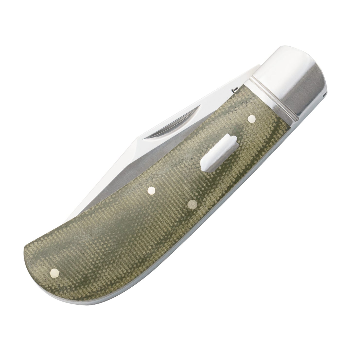 RoseCraft Hatchie River Jack - Light Green Micarta - RCT033-LGM