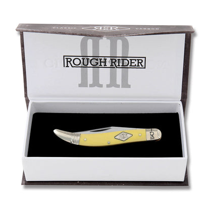 RR 1744 Rough Ryder Classic Carbon Cure-dents moyen Jaune Synthétique