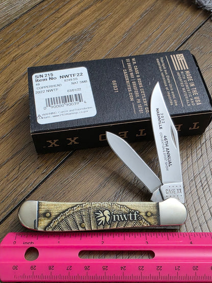2022 Case XX NWTF 22 Copperhead  SN215 NIB