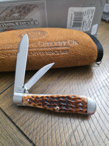 2017 Case XX Tony Bose Eureka Jack Brown Bone 154CM - 07424