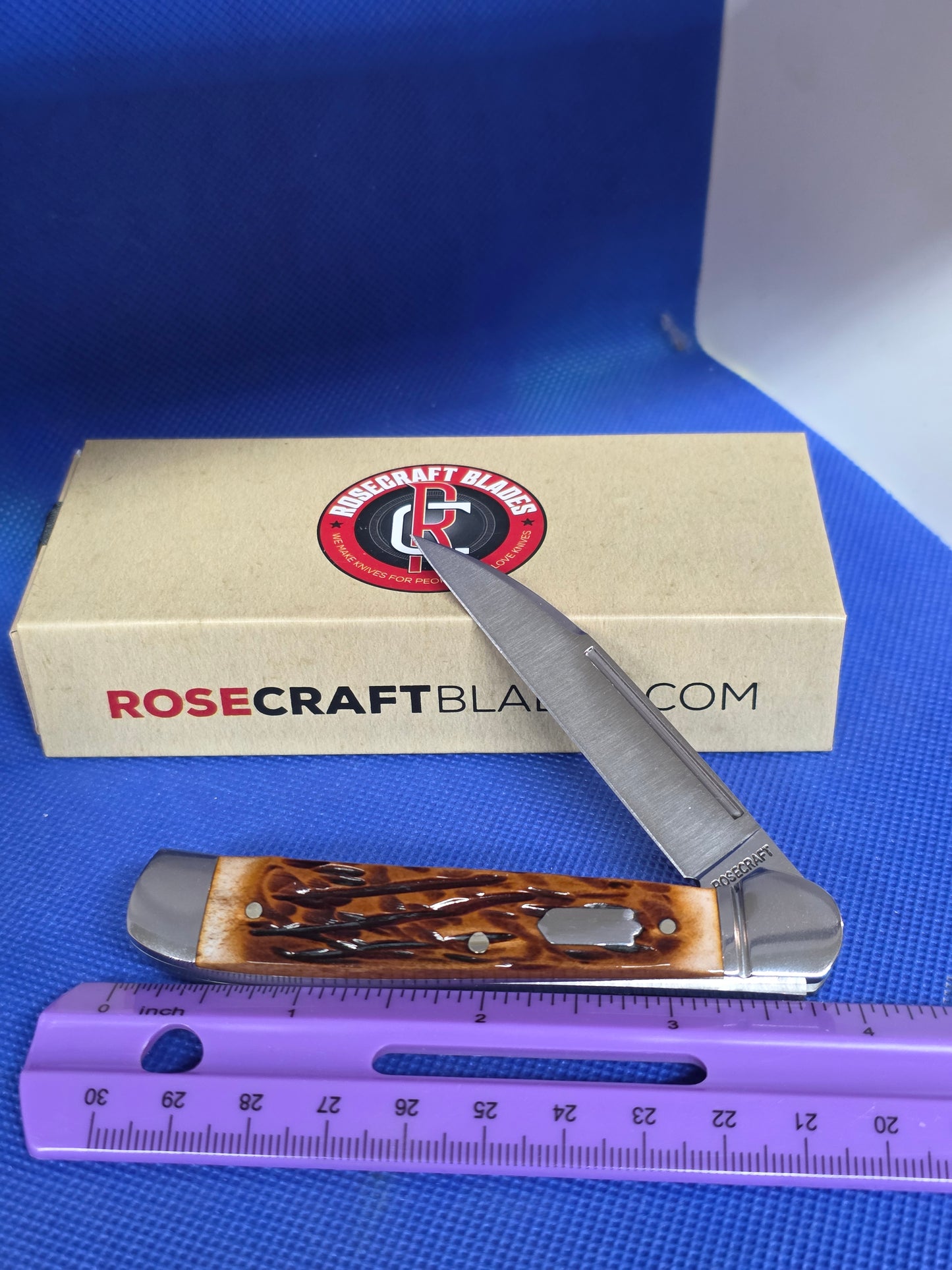 RoseCraft Snake Creek Copperhead Dapper Brown Jigged RCT035-DBJ