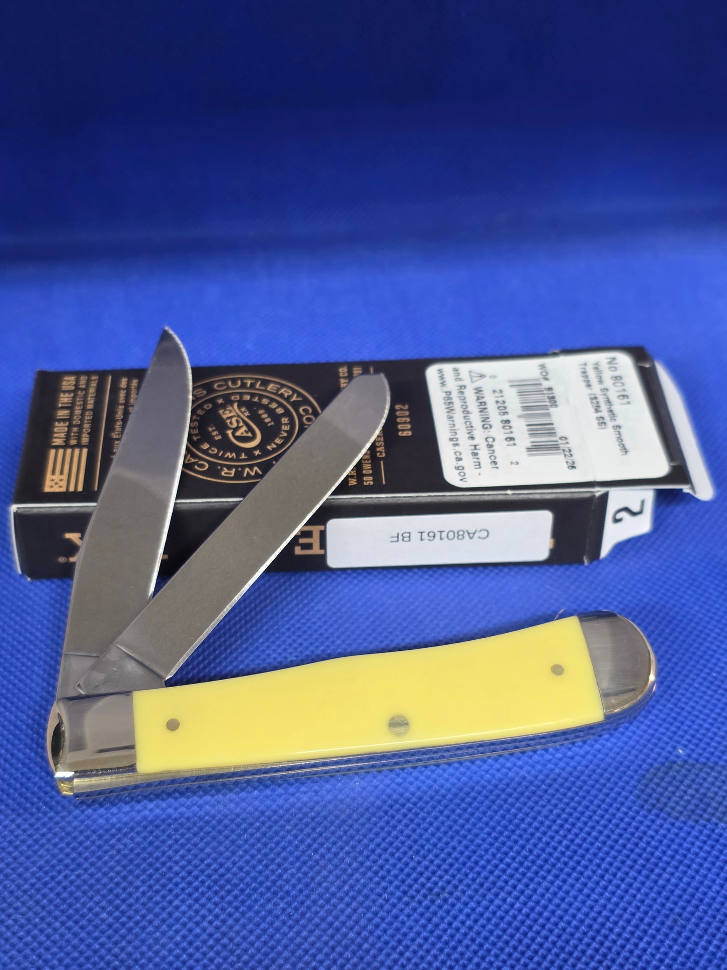 2025 Case XX Yellow Trapper Bass Fishing 80161 BF SFO