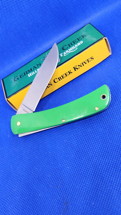 The Hillbilly Farmhand - Green Synthetic Handles - GCFH037GR