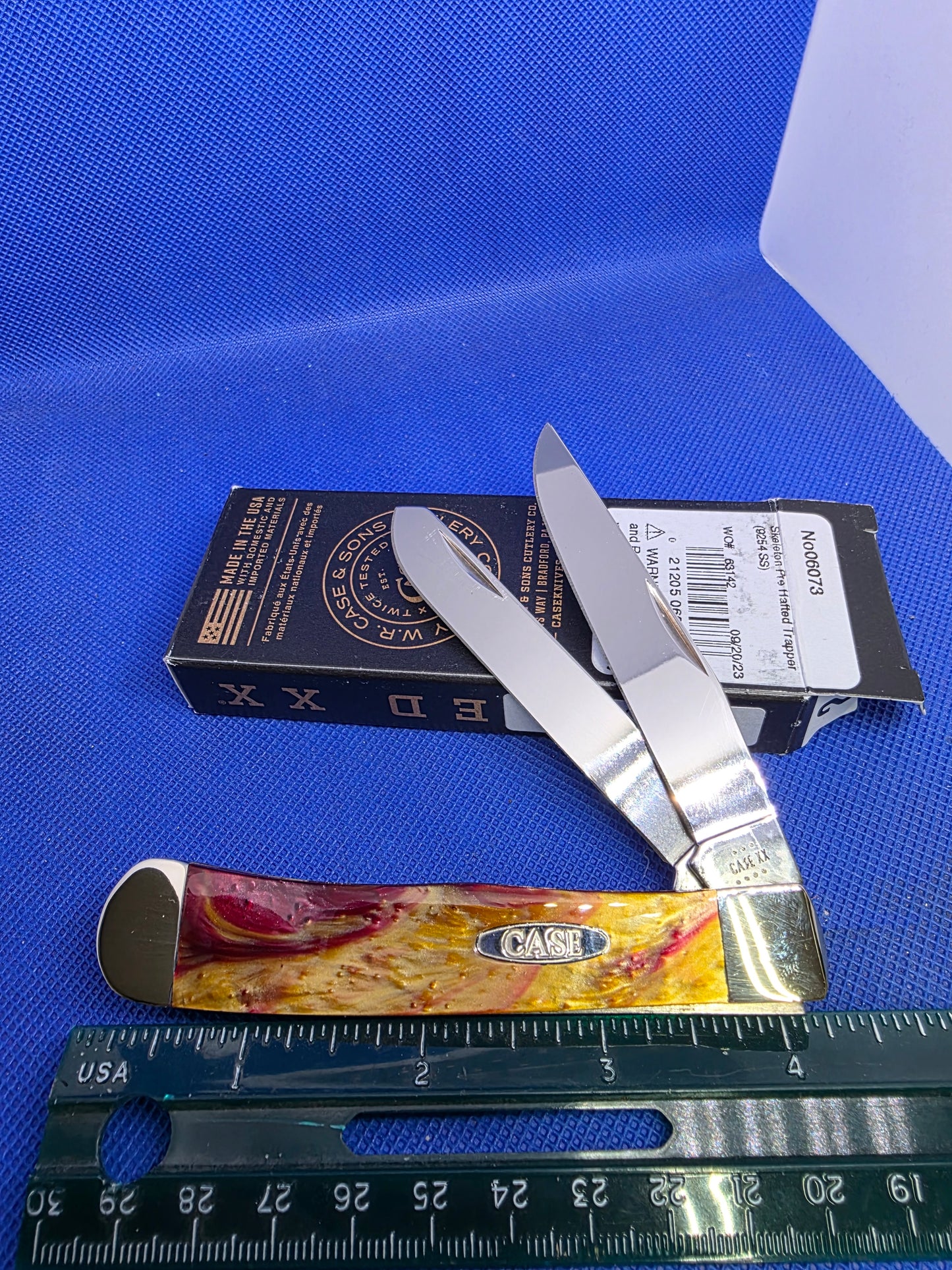 Case XX Corelon Trapper with Sun Dance Handles  - 6073-SD