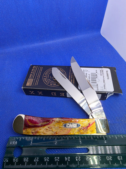 Case XX Corelon Trapper with Sun Dance Handles  - 6073-SD